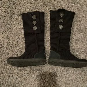 Ugg black Boots Size 8